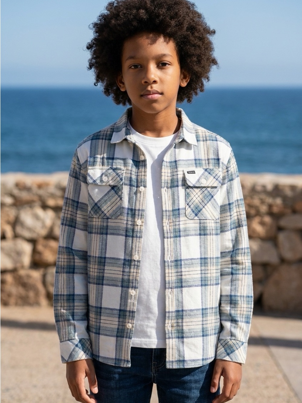 RVCA- Boy’s That'll Work Flannel Shirt